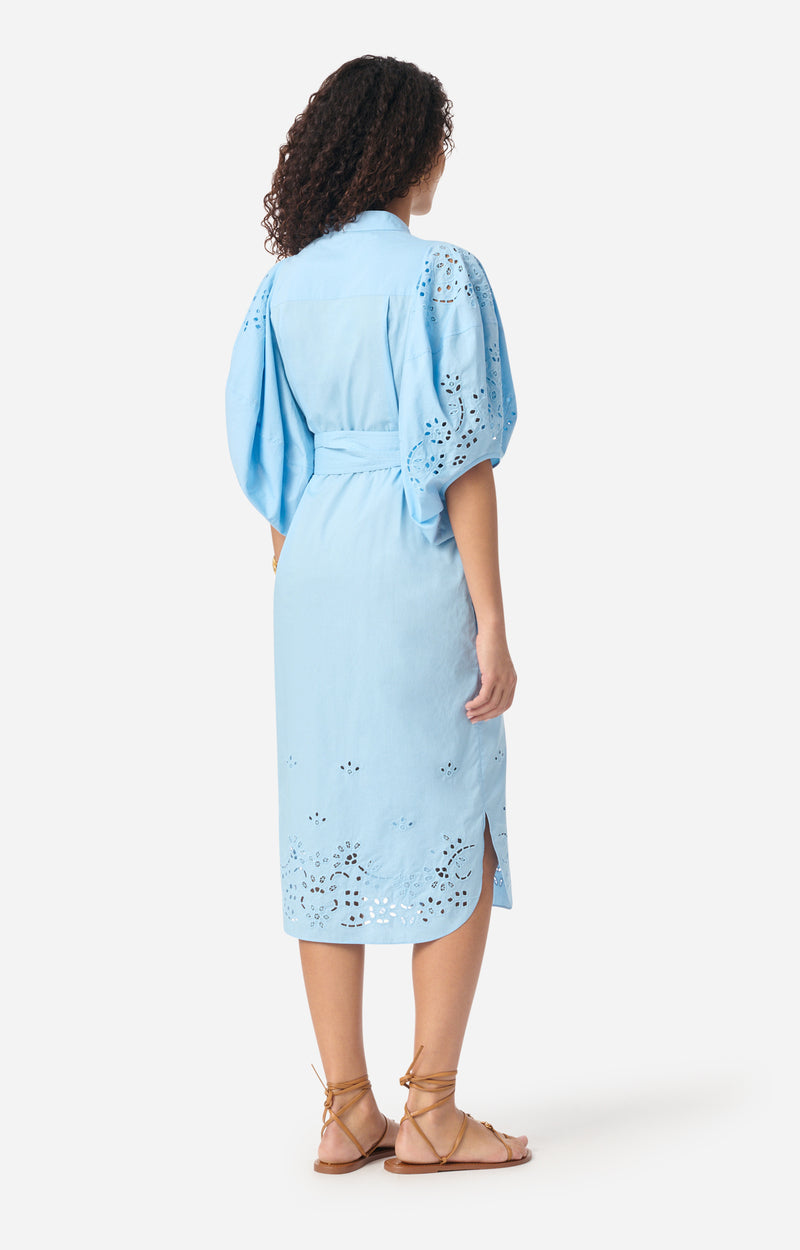 FLORA AZUR DRESS