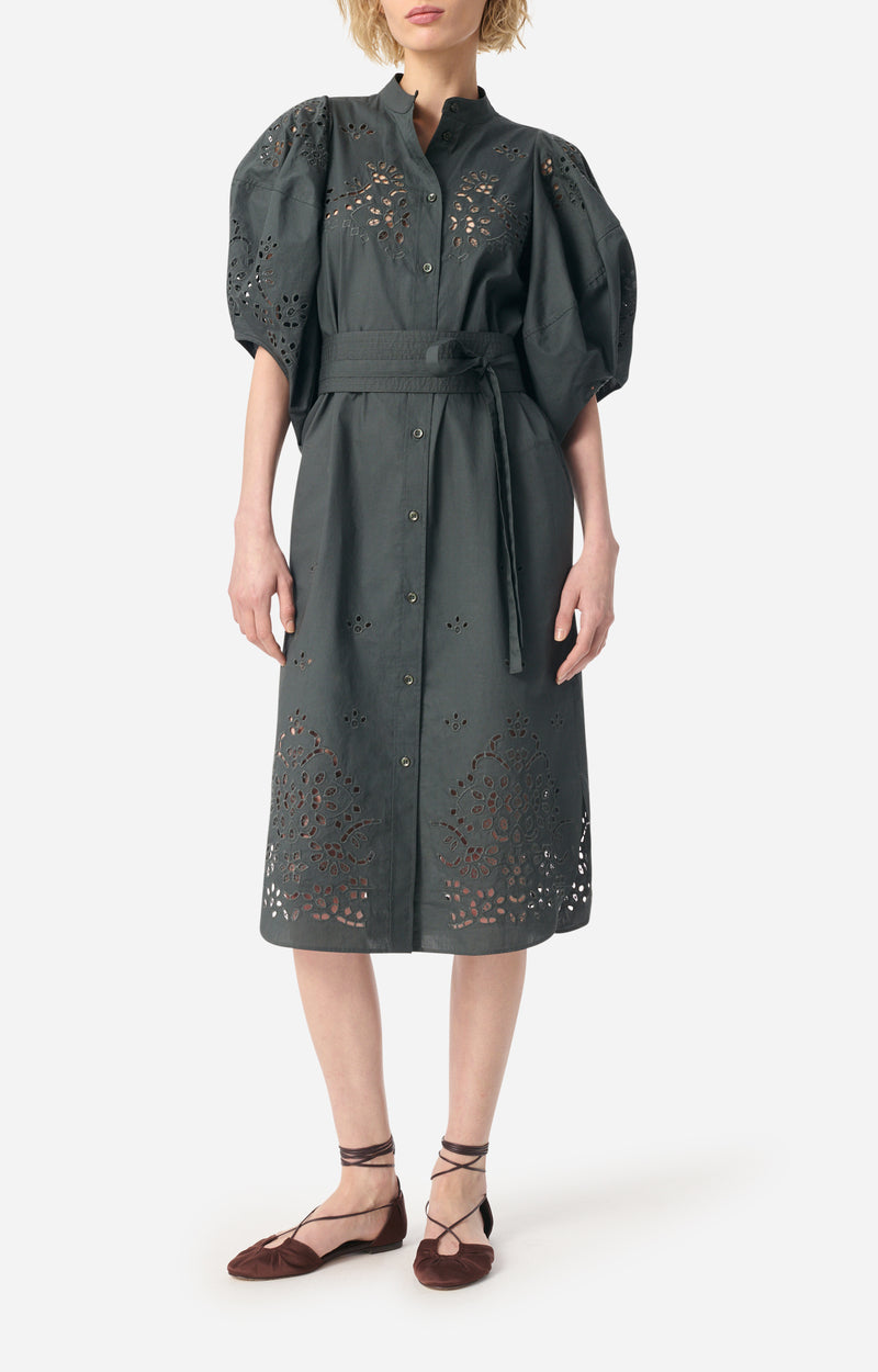 FLORA ORAGE DRESS