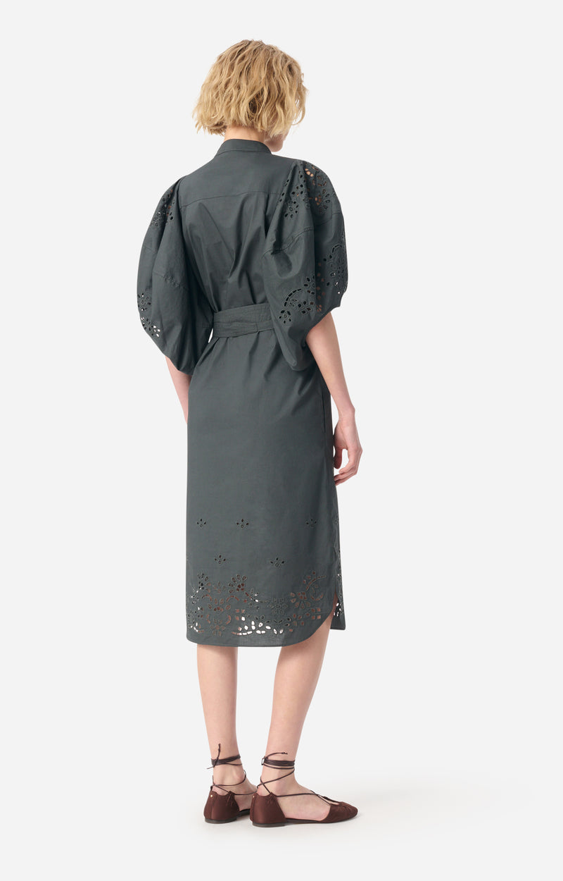 FLORA ORAGE DRESS