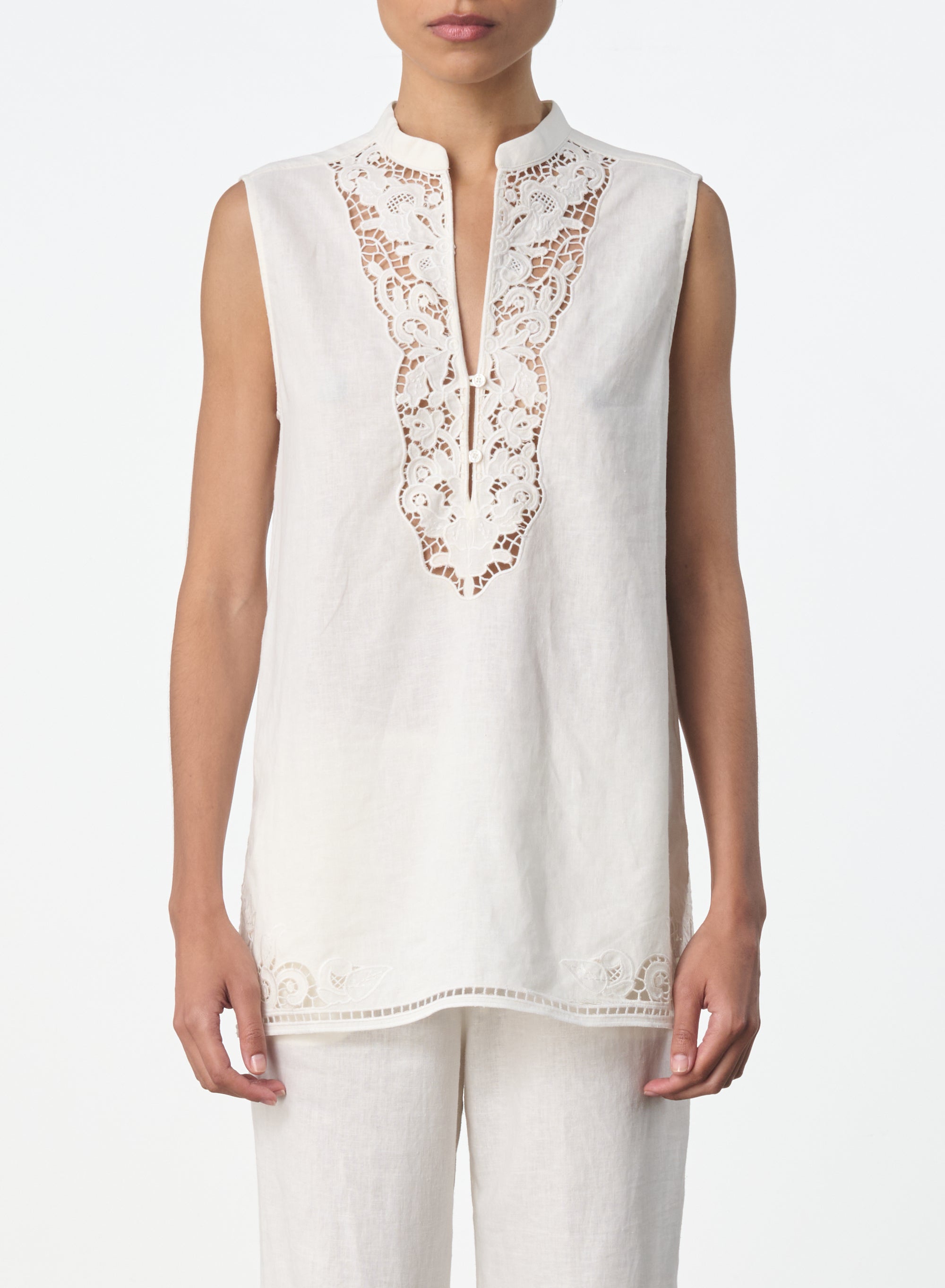 GAMAR ECRU BLOUSE