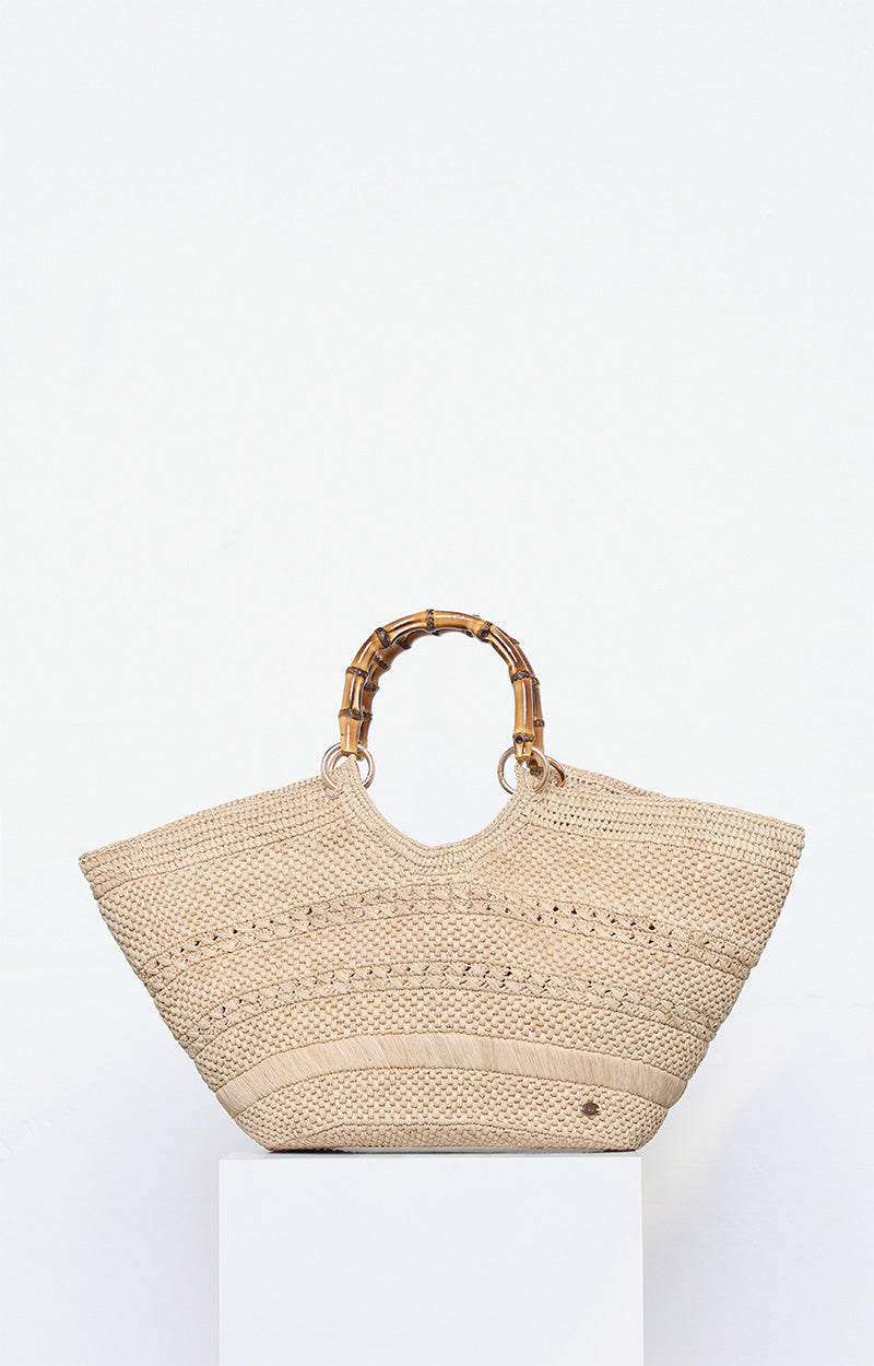 LARGE BAMBOO NATUREL BASKET