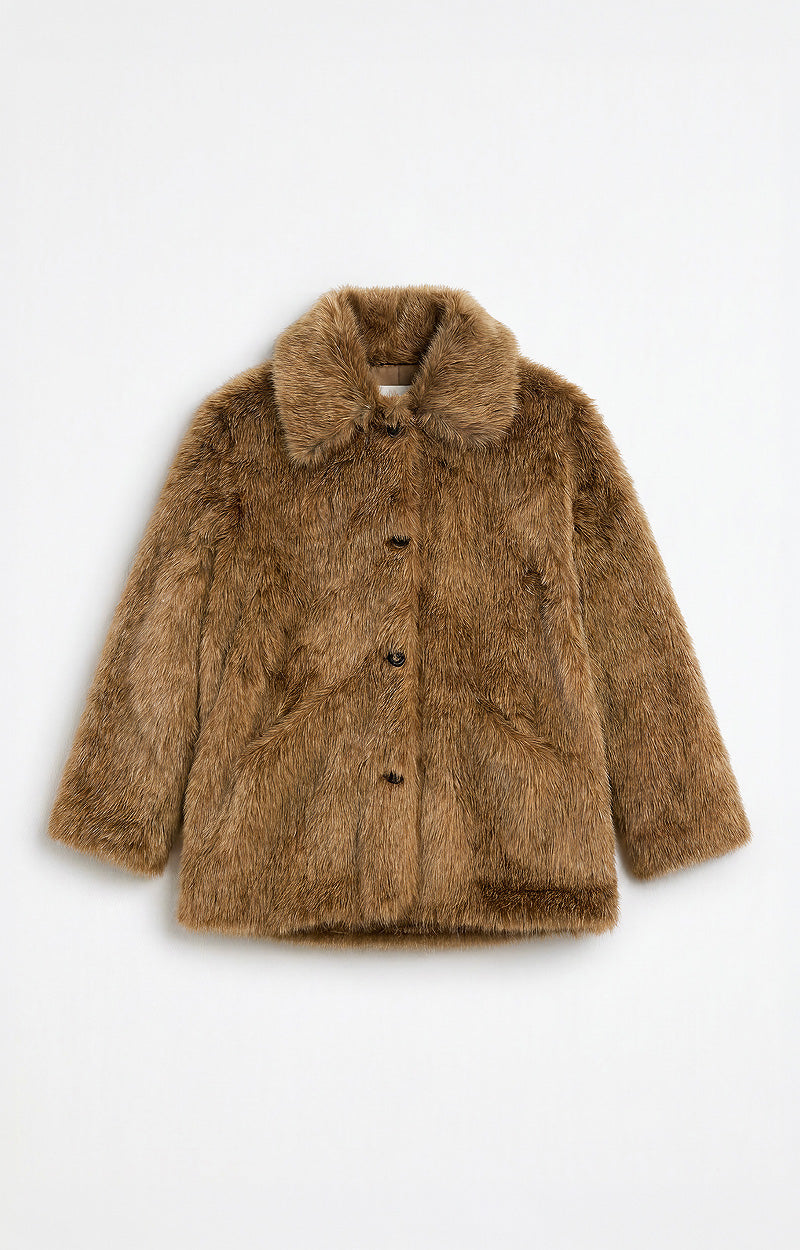 FILEAS FAUX FUR COAT