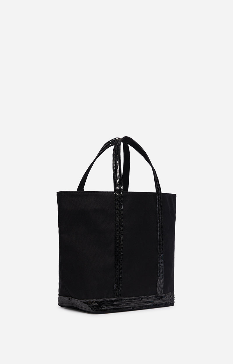 CANVAS M BLACK CABAS TOTE