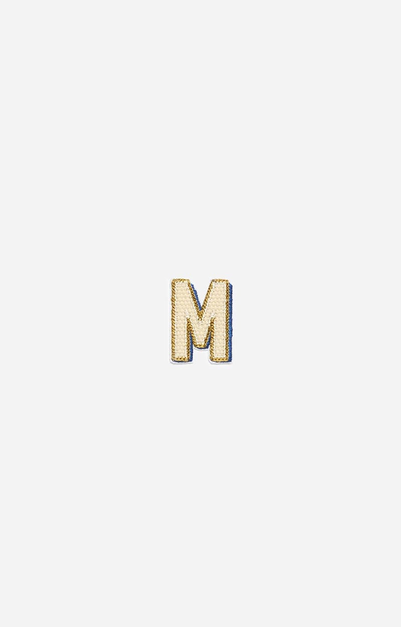 M LETTER PATCH