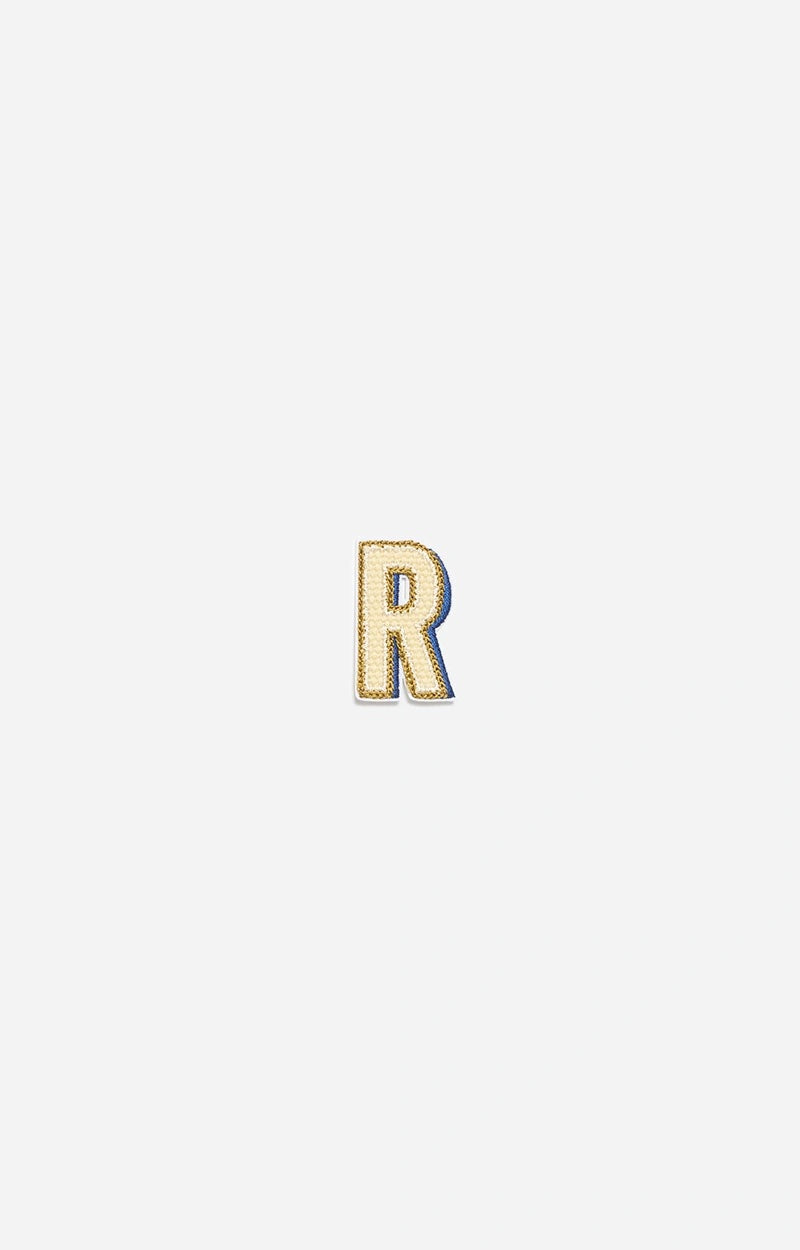R LETTER PATCH