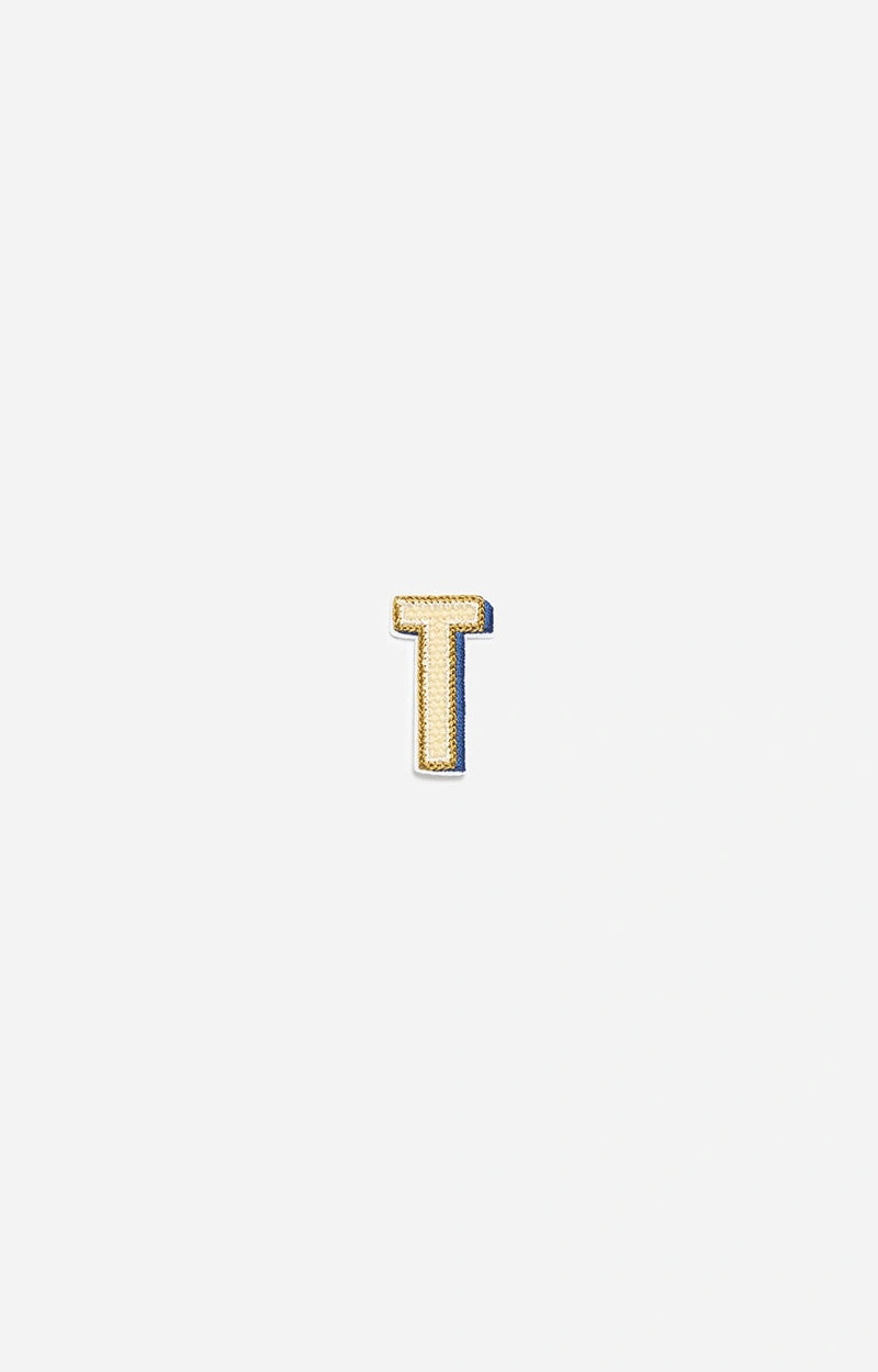 T LETTER PATCH