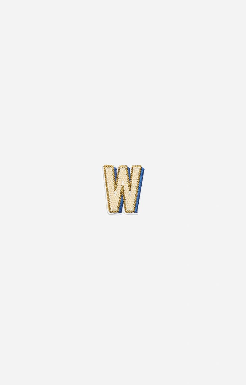 W LETTER PATCH