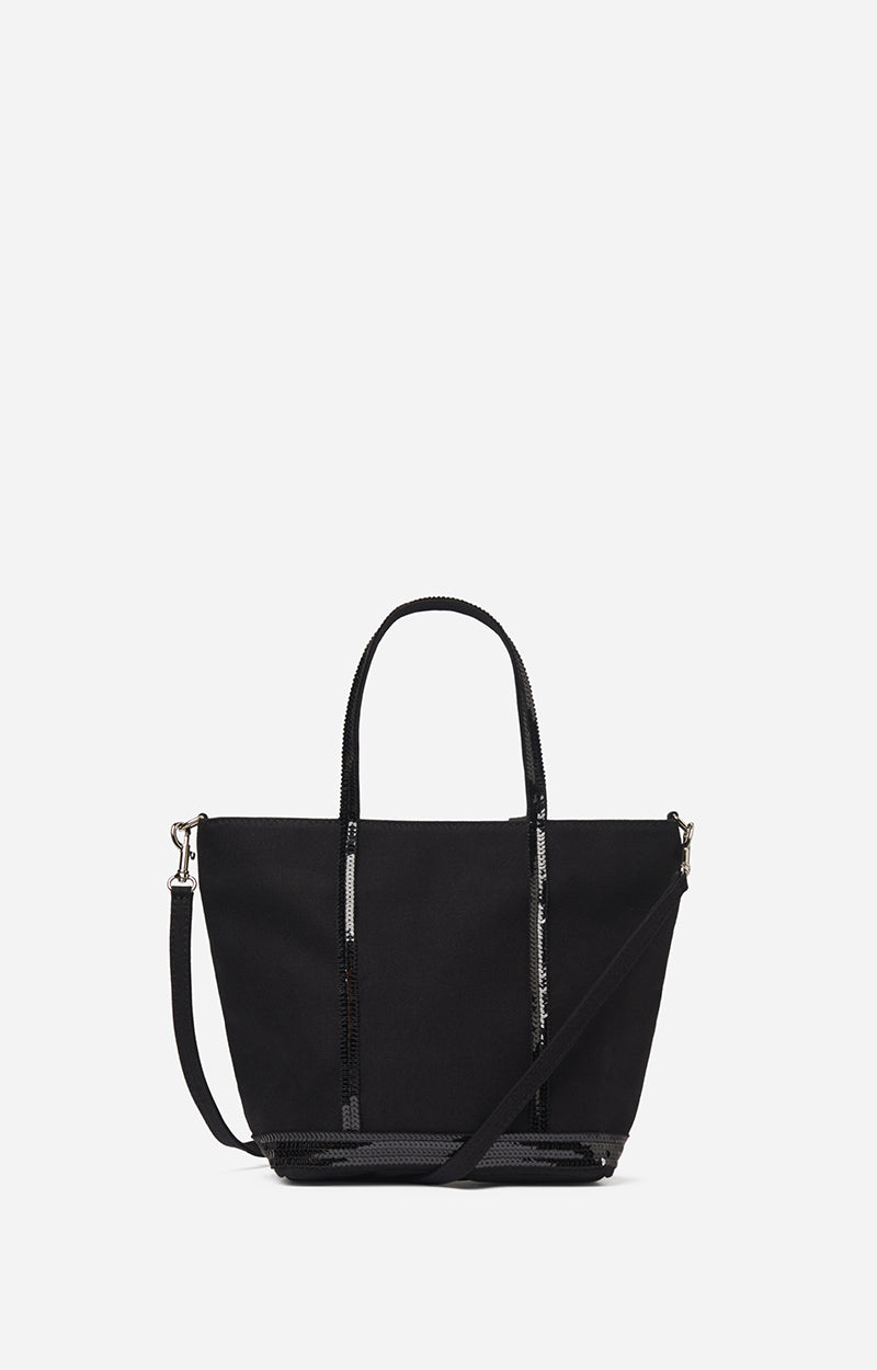 CANVAS S BLACK CABAS TOTE