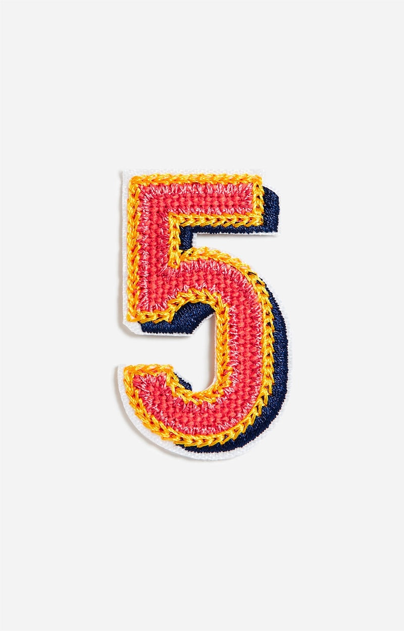 NUMBER 5 PATCH