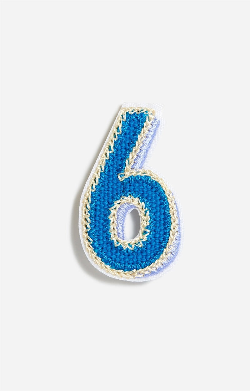 NUMBER 6 PATCH