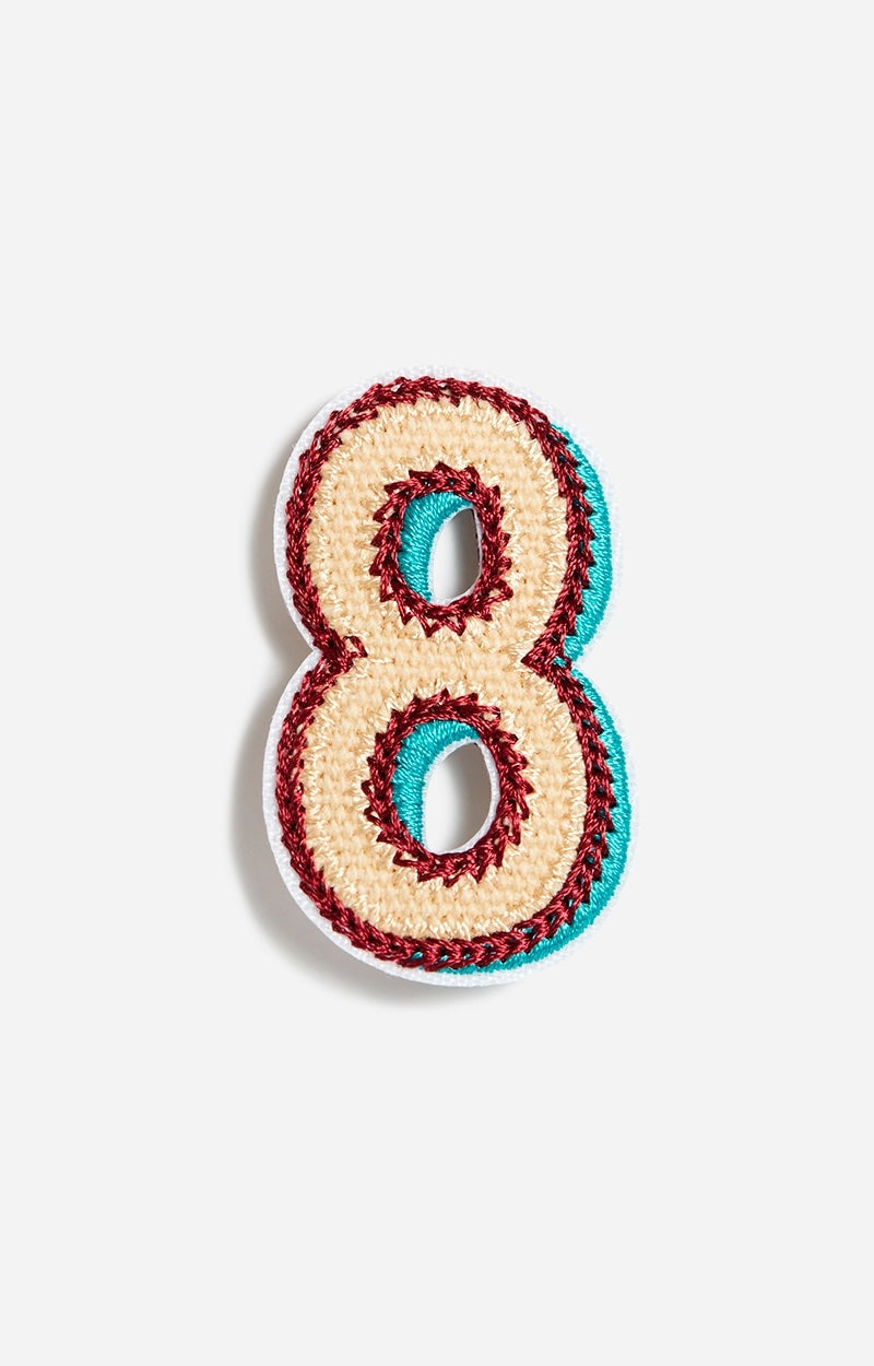 NUMBER 8 PATCH