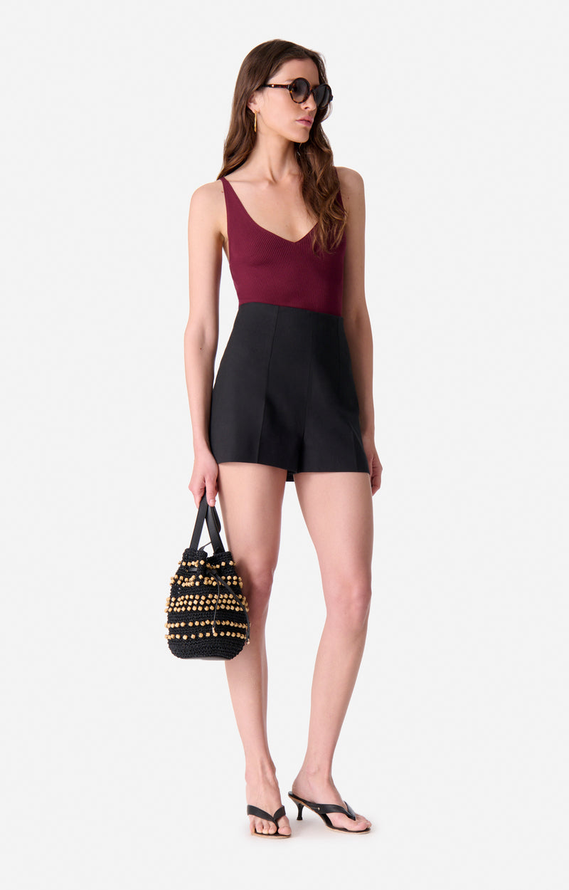 HUCHET BLACK SHORTS