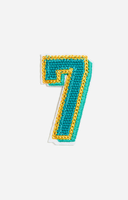 NUMBER 7 PATCH