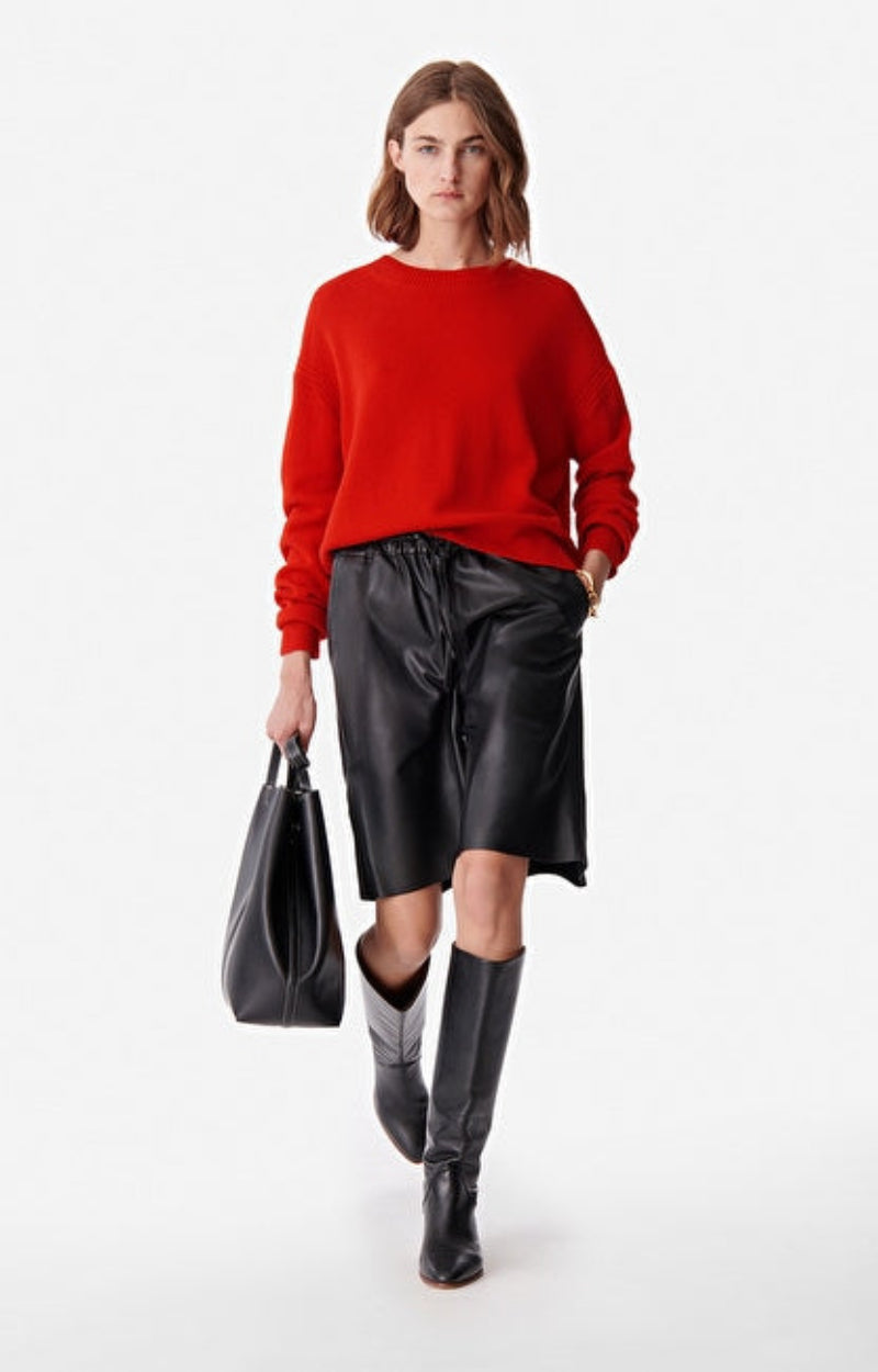 DIDIA POPPY RED SWEATER