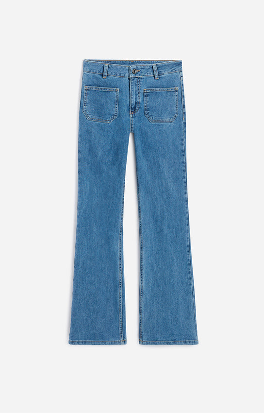 DOMPAY FLARE JEANS