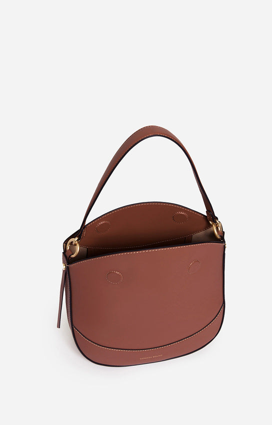 MEDIUM CALF LEATHER BISCUIT DAILY TOTE