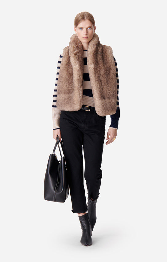 MARCELLO SLEEVELESS JACKET