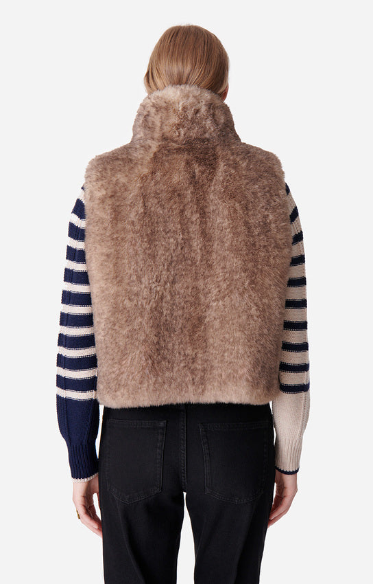 MARCELLO SLEEVELESS JACKET