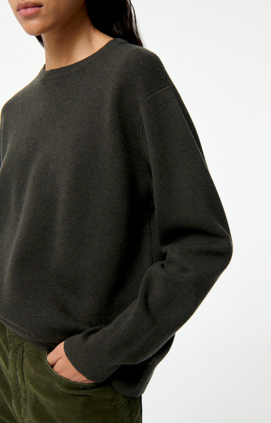 FIDELE KAKI SWEATER