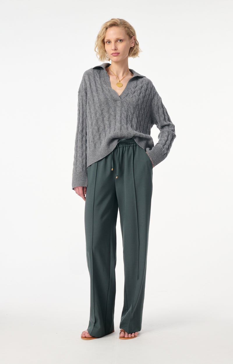 CLIFF AQUA GREEN PANTS