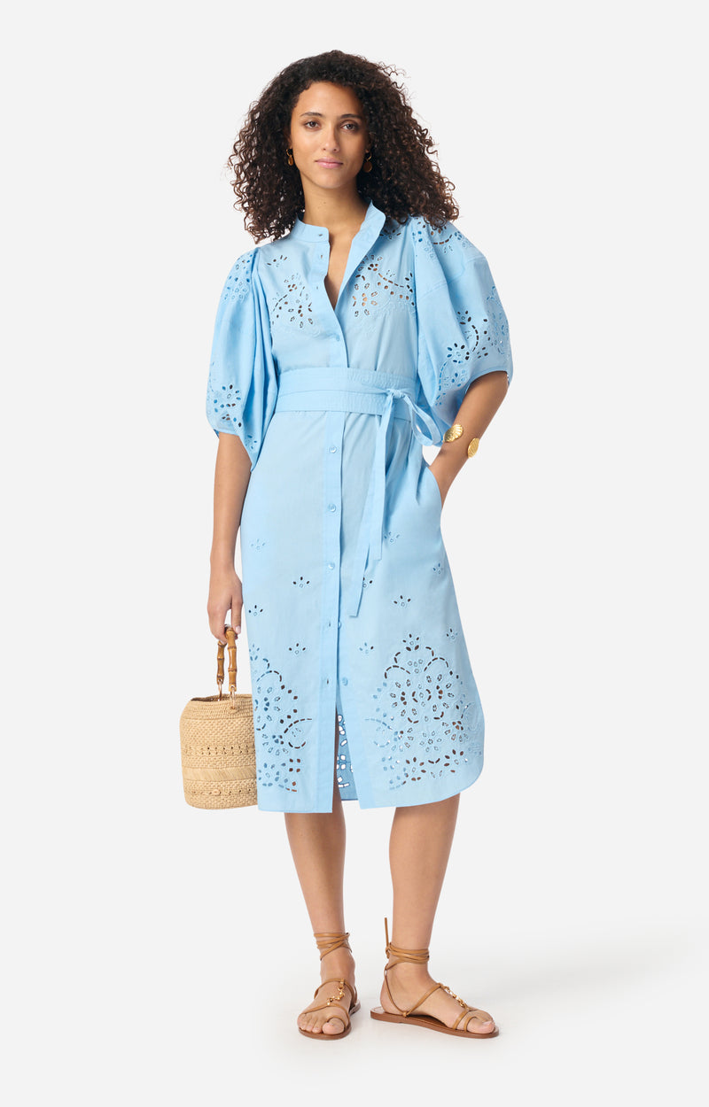 FLORA AZUR DRESS