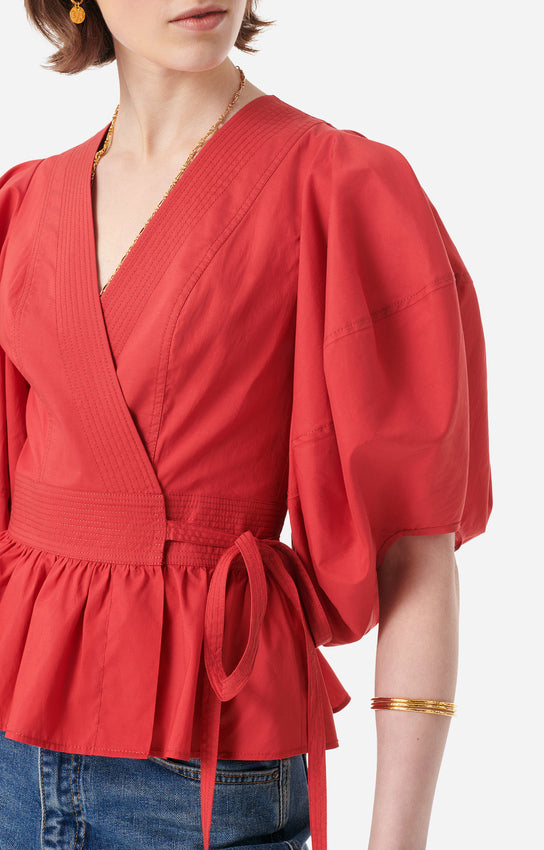 GUNNER RED BLOUSE