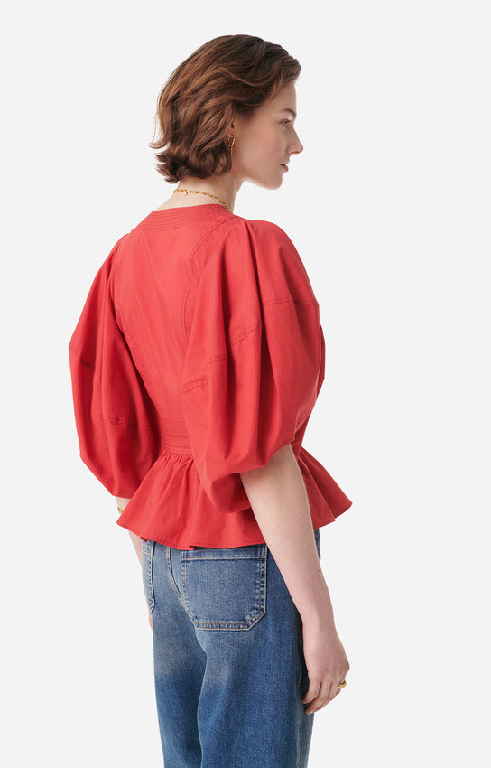 GUNNER RED BLOUSE