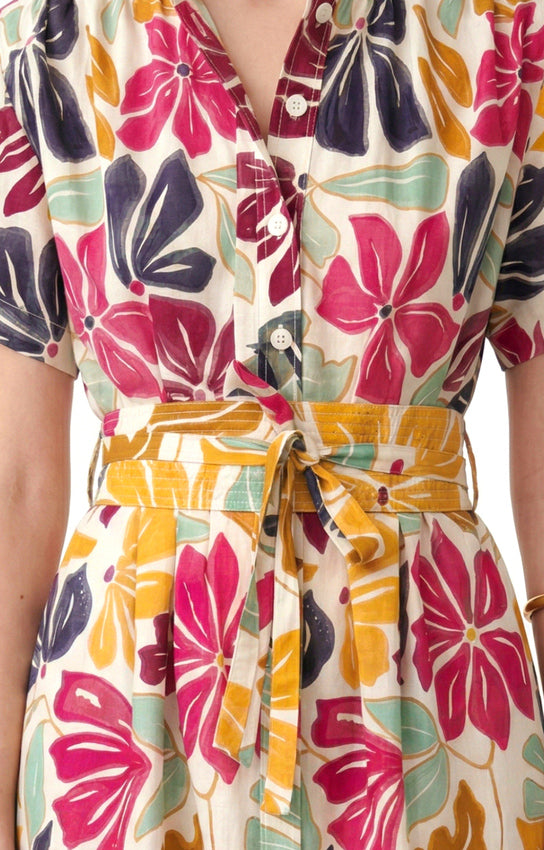 GHALA PRINTED DRESS