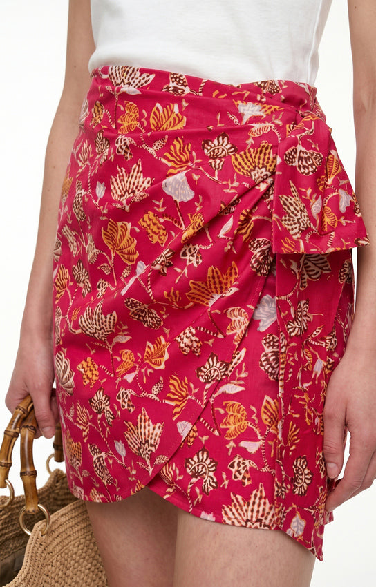 GARDENIA PRINTED SKIRT