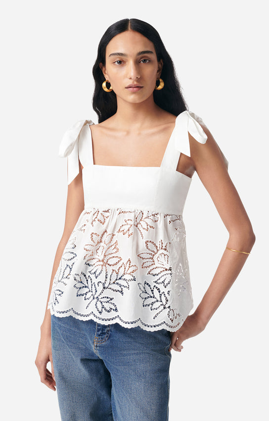 GIOVI WHITE BLOUSE