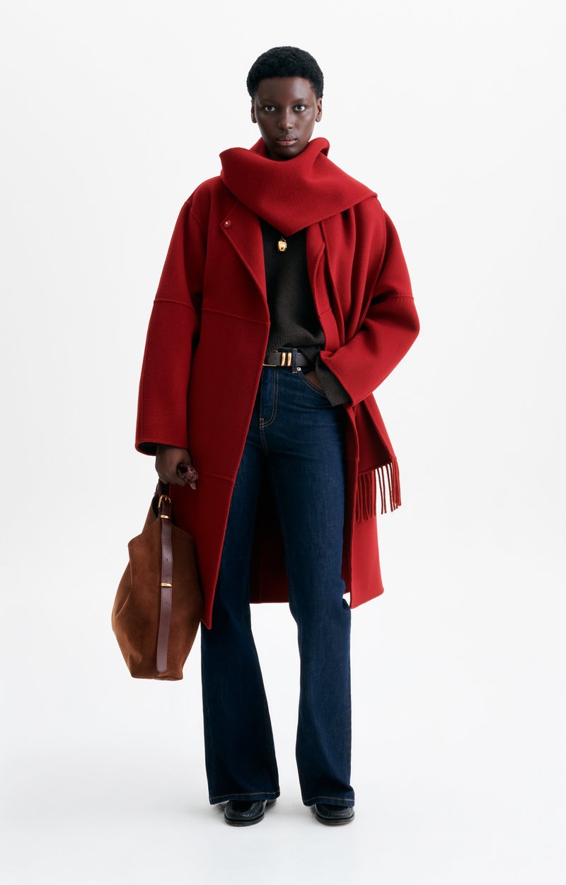 HELIE CHERRY COAT