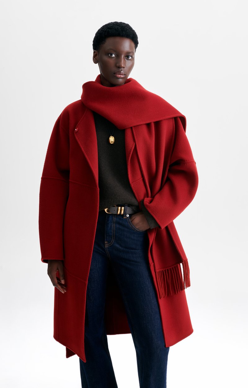 HELIE CHERRY COAT