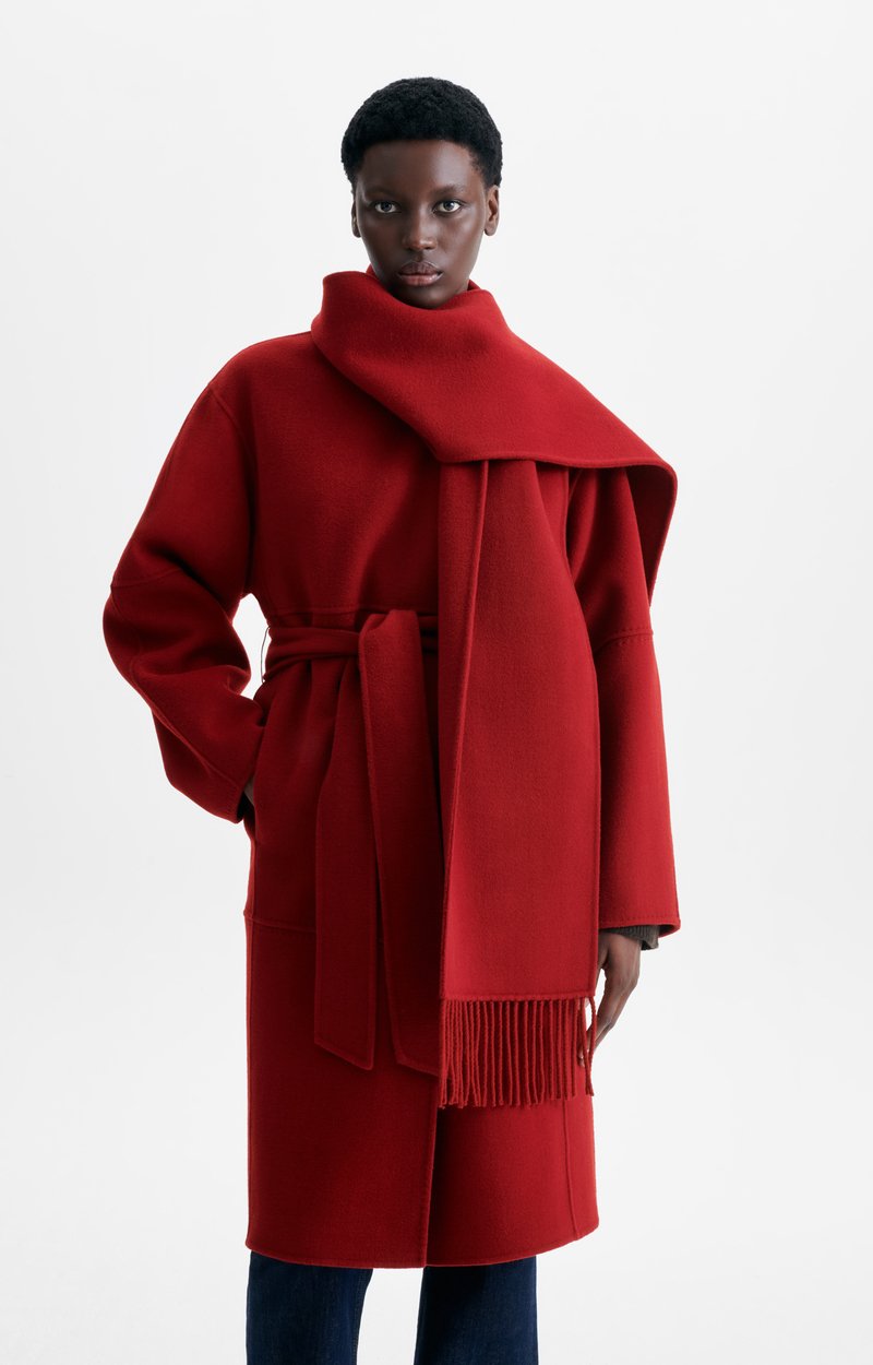 HELIE CHERRY COAT