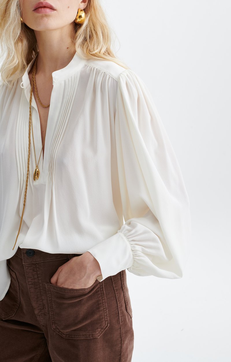 HELENE IVORY BLOUSE