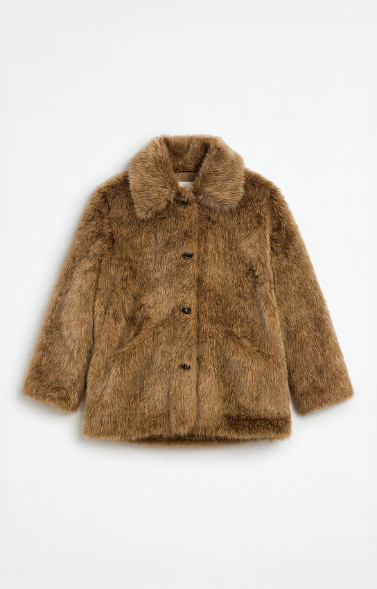 FILEAS FAUX FUR COAT