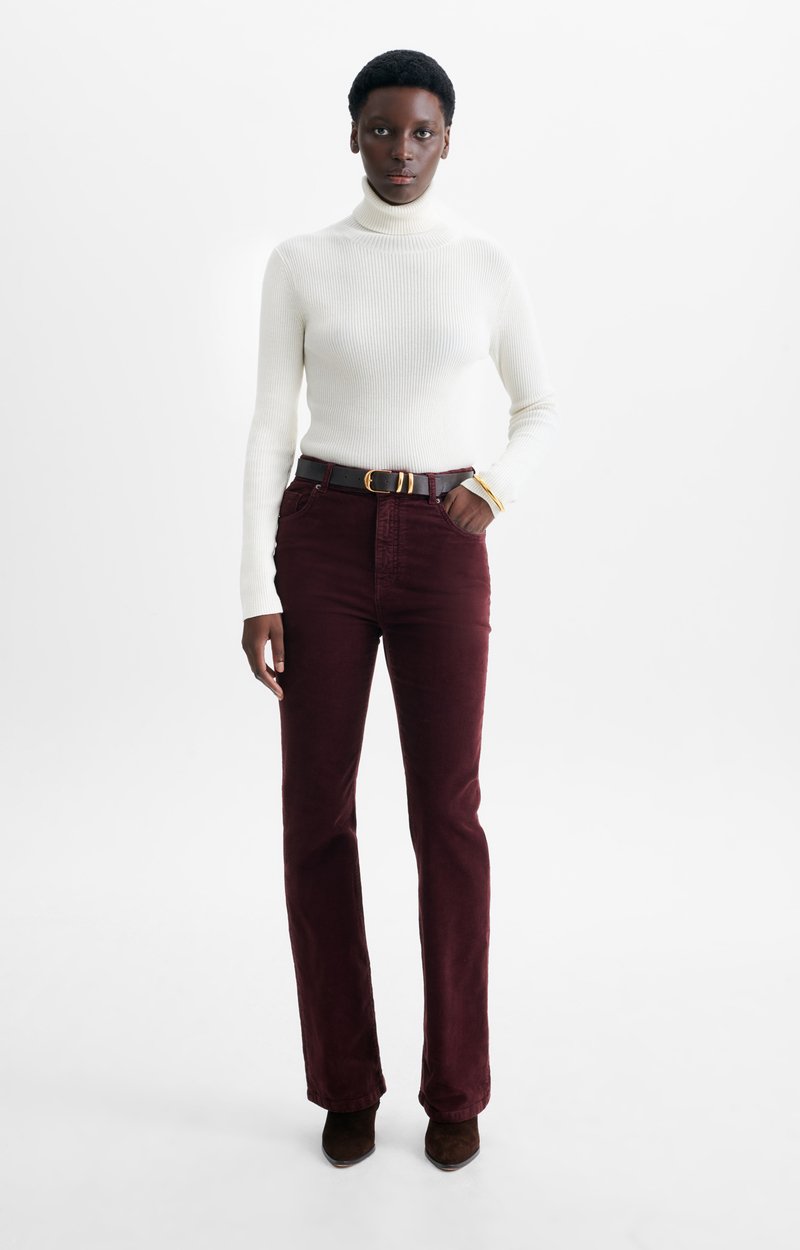 JERRY BURGUNDY JEANS