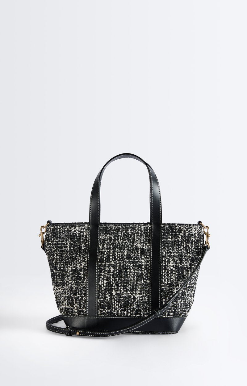 TWEED CABAS S WITH STRAP