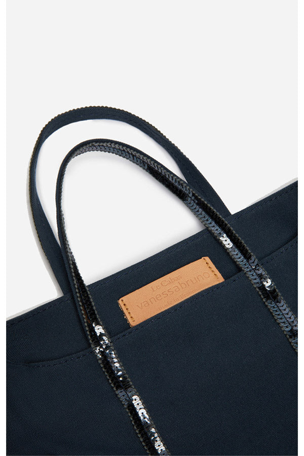 CANVAS S PYRITE ZIPPED CABAS TOTE