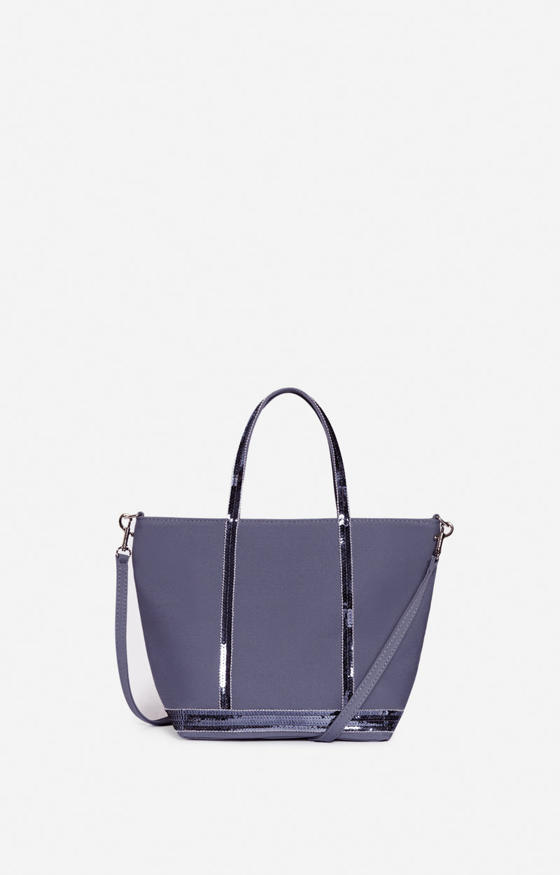 CANVAS S PERVENCHE ZIPPED CABAS TOTE