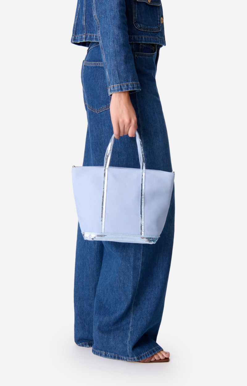 CANVAS S INDIGO CLAIR CABAS TOTE
