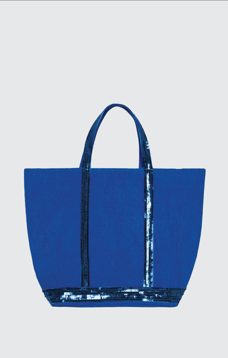 LINEN M KLEIN CABAS TOTE