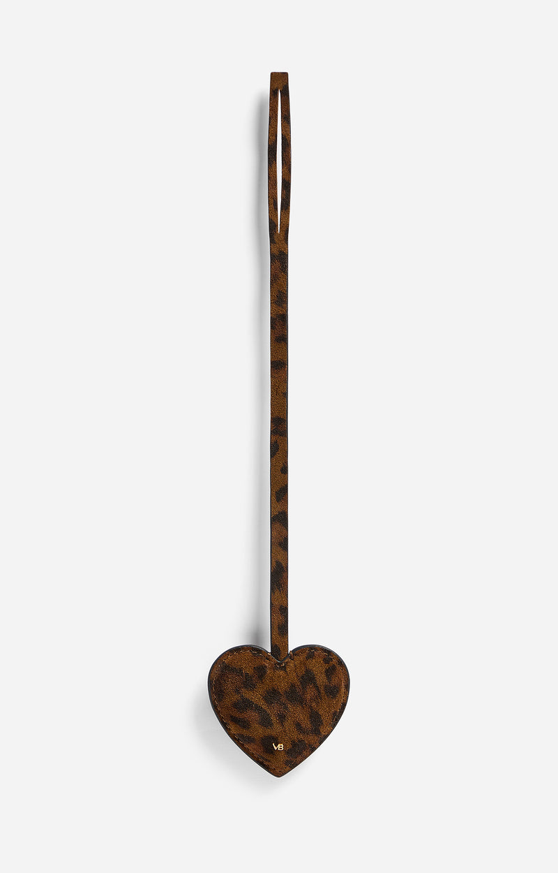 LEOPARD HEART CHARM