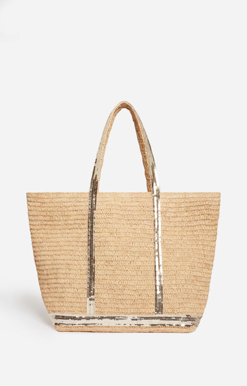 RAPHIA L CABAS TOTE