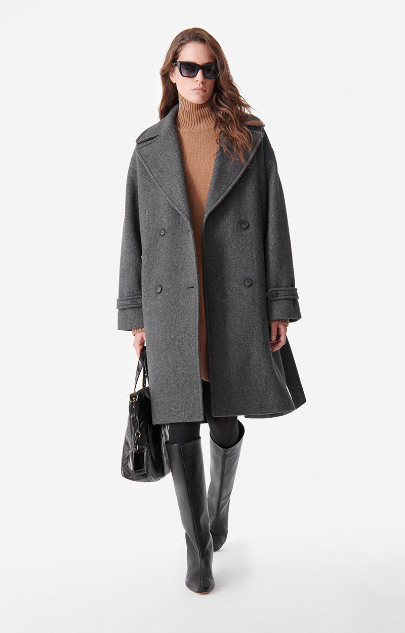 CECIL ANTHRACITE COAT