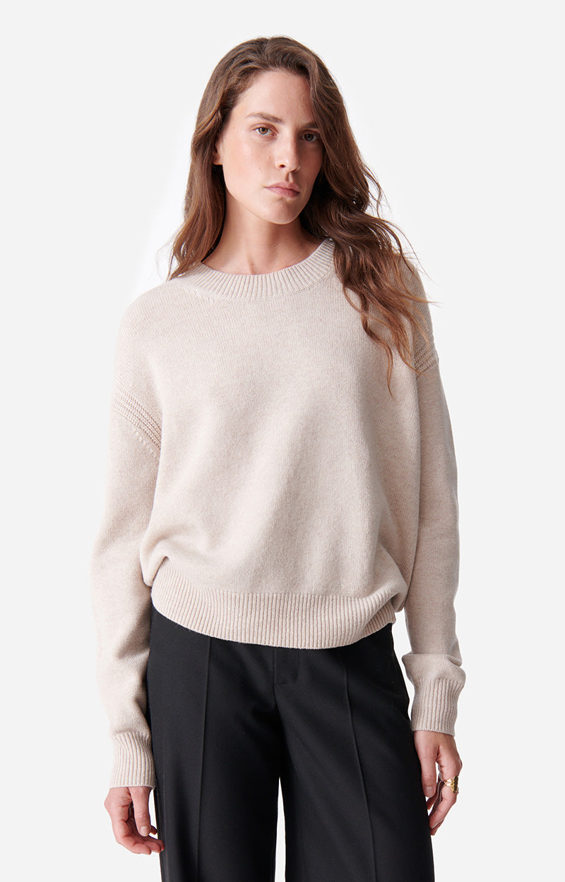 DIDIA ECRU SWEATER