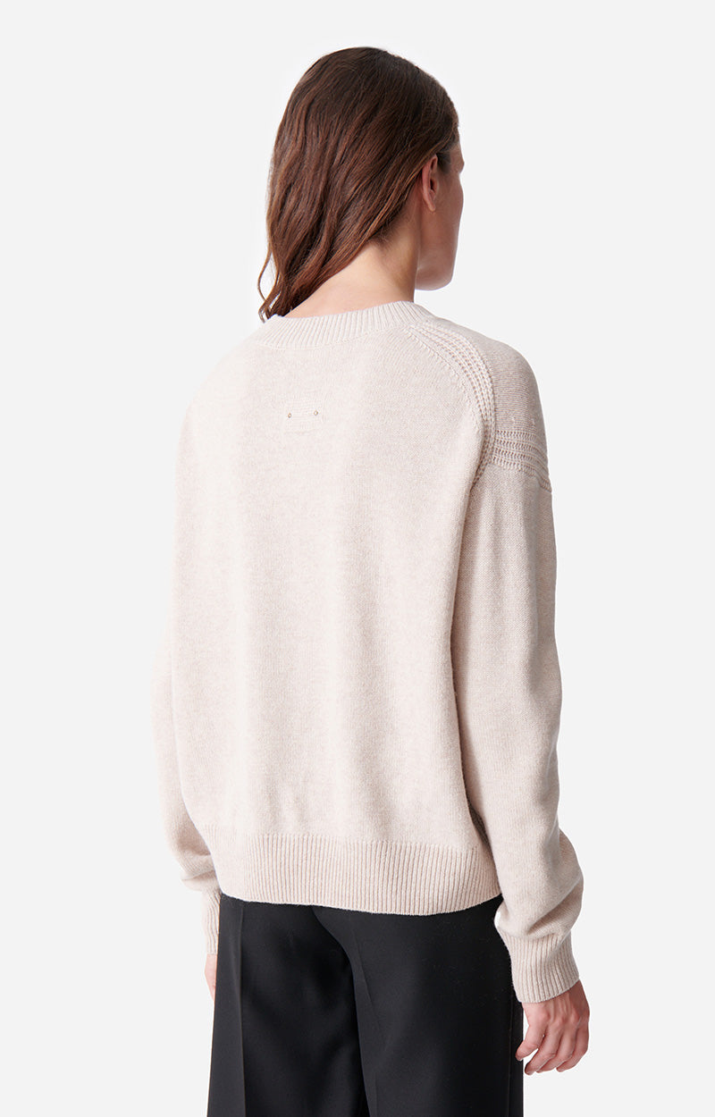 DIDIA ECRU SWEATER