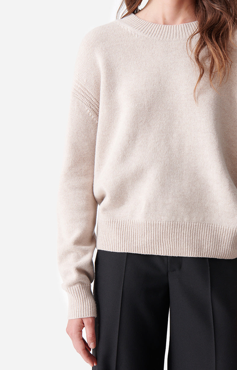 DIDIA ECRU SWEATER