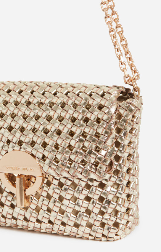 MEDIUM MOON GOLD BAG