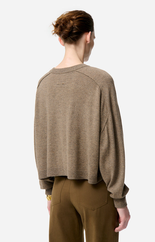 DOUVE TAUPE CARDIGAN