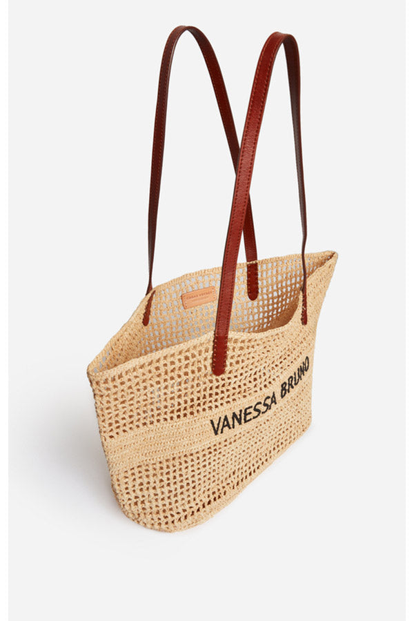 RAFFIA SAND BASKET